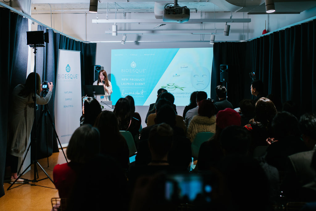 BIOESQUE® Bio-cellulose Mask Launch Event