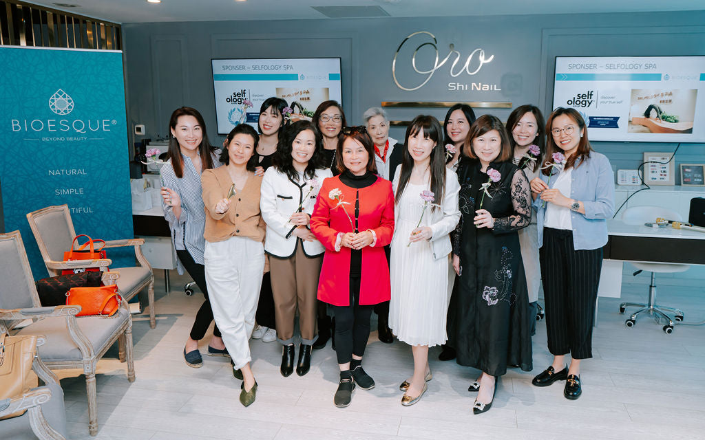 BIOESQUE X SELFOLOGY X SHI NAIL exclusive Mother's Day workshop with ENVIE